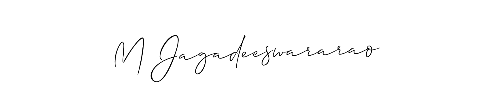 Once you've used our free online signature maker to create your best signature Allison_Script style, it's time to enjoy all of the benefits that M Jagadeeswararao name signing documents. M Jagadeeswararao signature style 2 images and pictures png