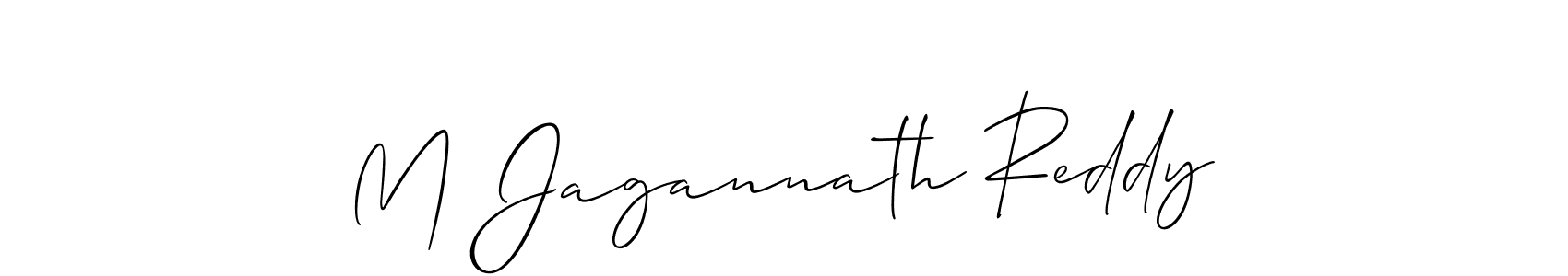 Make a beautiful signature design for name M Jagannath Reddy. Use this online signature maker to create a handwritten signature for free. M Jagannath Reddy signature style 2 images and pictures png