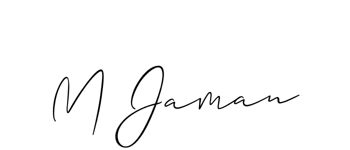 How to Draw M Jaman signature style? Allison_Script is a latest design signature styles for name M Jaman. M Jaman signature style 2 images and pictures png