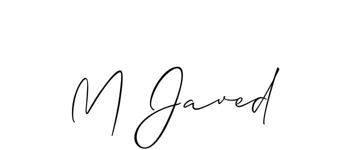 Make a short M Javed signature style. Manage your documents anywhere anytime using Allison_Script. Create and add eSignatures, submit forms, share and send files easily. M Javed signature style 2 images and pictures png