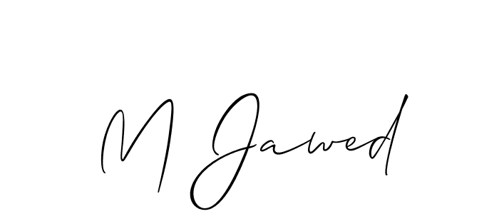 You can use this online signature creator to create a handwritten signature for the name M Jawed. This is the best online autograph maker. M Jawed signature style 2 images and pictures png