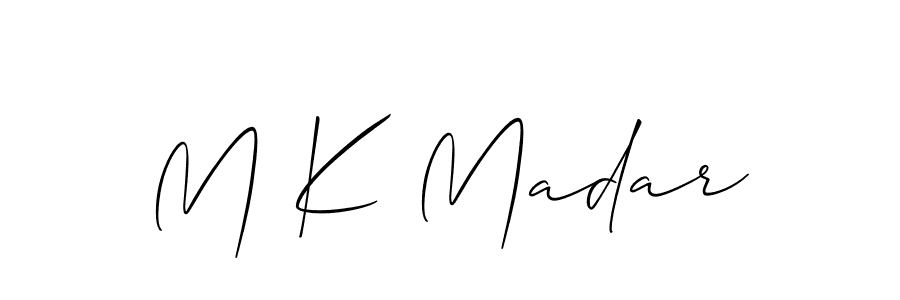 Check out images of Autograph of M K Madar name. Actor M K Madar Signature Style. Allison_Script is a professional sign style online. M K Madar signature style 2 images and pictures png