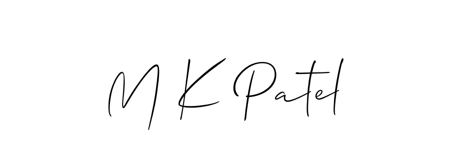 Once you've used our free online signature maker to create your best signature Allison_Script style, it's time to enjoy all of the benefits that M K Patel name signing documents. M K Patel signature style 2 images and pictures png