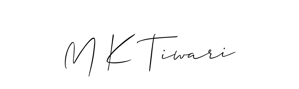 This is the best signature style for the M K Tiwari name. Also you like these signature font (Allison_Script). Mix name signature. M K Tiwari signature style 2 images and pictures png