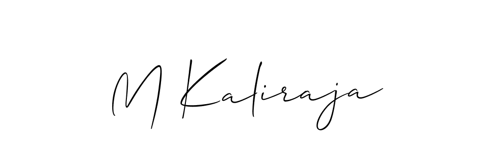 How to Draw M Kaliraja signature style? Allison_Script is a latest design signature styles for name M Kaliraja. M Kaliraja signature style 2 images and pictures png