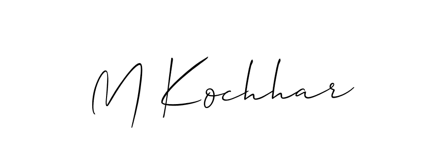 Here are the top 10 professional signature styles for the name M Kochhar. These are the best autograph styles you can use for your name. M Kochhar signature style 2 images and pictures png