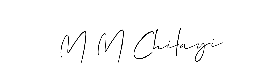 Make a short M M Chilayi signature style. Manage your documents anywhere anytime using Allison_Script. Create and add eSignatures, submit forms, share and send files easily. M M Chilayi signature style 2 images and pictures png
