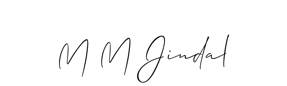 Make a short M M Jindal signature style. Manage your documents anywhere anytime using Allison_Script. Create and add eSignatures, submit forms, share and send files easily. M M Jindal signature style 2 images and pictures png