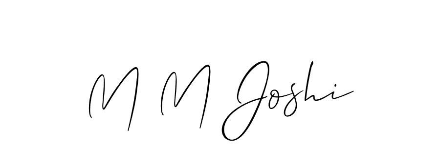 Once you've used our free online signature maker to create your best signature Allison_Script style, it's time to enjoy all of the benefits that M M Joshi name signing documents. M M Joshi signature style 2 images and pictures png