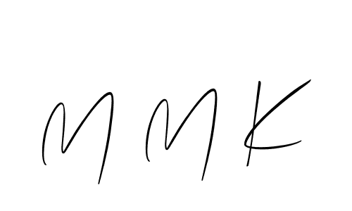 Make a beautiful signature design for name M M K. Use this online signature maker to create a handwritten signature for free. M M K signature style 2 images and pictures png