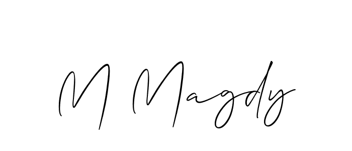 Check out images of Autograph of M Magdy name. Actor M Magdy Signature Style. Allison_Script is a professional sign style online. M Magdy signature style 2 images and pictures png