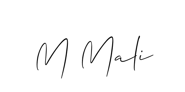 This is the best signature style for the M Mali name. Also you like these signature font (Allison_Script). Mix name signature. M Mali signature style 2 images and pictures png