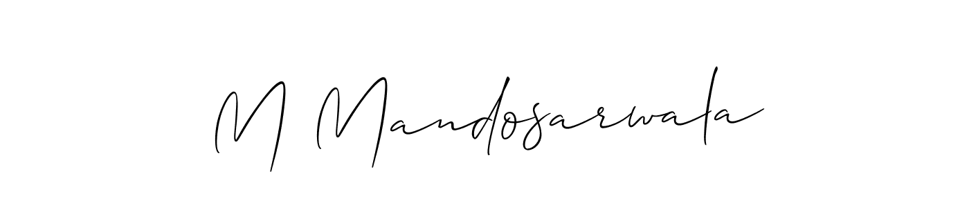 Here are the top 10 professional signature styles for the name M Mandosarwala. These are the best autograph styles you can use for your name. M Mandosarwala signature style 2 images and pictures png