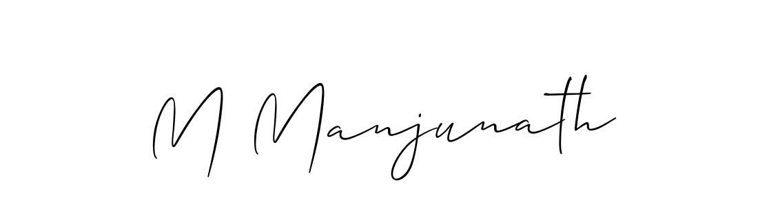 Once you've used our free online signature maker to create your best signature Allison_Script style, it's time to enjoy all of the benefits that M Manjunath name signing documents. M Manjunath signature style 2 images and pictures png