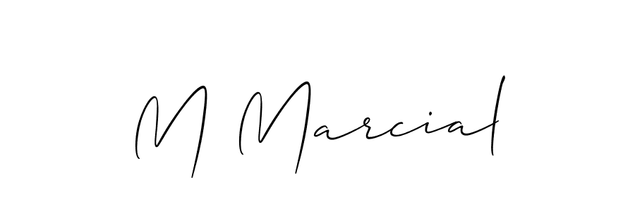 Once you've used our free online signature maker to create your best signature Allison_Script style, it's time to enjoy all of the benefits that M Marcial name signing documents. M Marcial signature style 2 images and pictures png