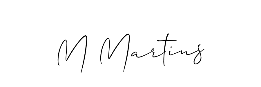 Best and Professional Signature Style for M Martins. Allison_Script Best Signature Style Collection. M Martins signature style 2 images and pictures png