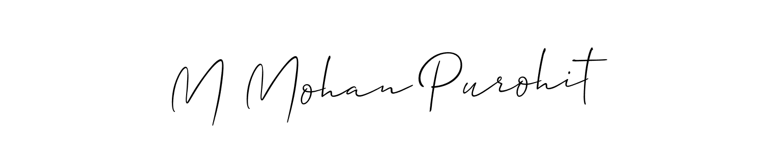 See photos of M Mohan Purohit official signature by Spectra . Check more albums & portfolios. Read reviews & check more about Allison_Script font. M Mohan Purohit signature style 2 images and pictures png