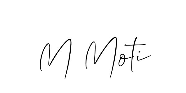It looks lik you need a new signature style for name M Moti. Design unique handwritten (Allison_Script) signature with our free signature maker in just a few clicks. M Moti signature style 2 images and pictures png