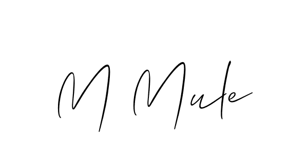 Make a short M Mule signature style. Manage your documents anywhere anytime using Allison_Script. Create and add eSignatures, submit forms, share and send files easily. M Mule signature style 2 images and pictures png