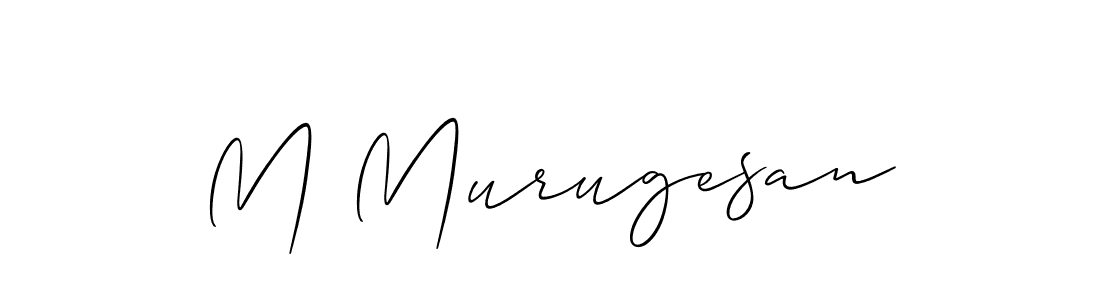 Also You can easily find your signature by using the search form. We will create M Murugesan name handwritten signature images for you free of cost using Allison_Script sign style. M Murugesan signature style 2 images and pictures png