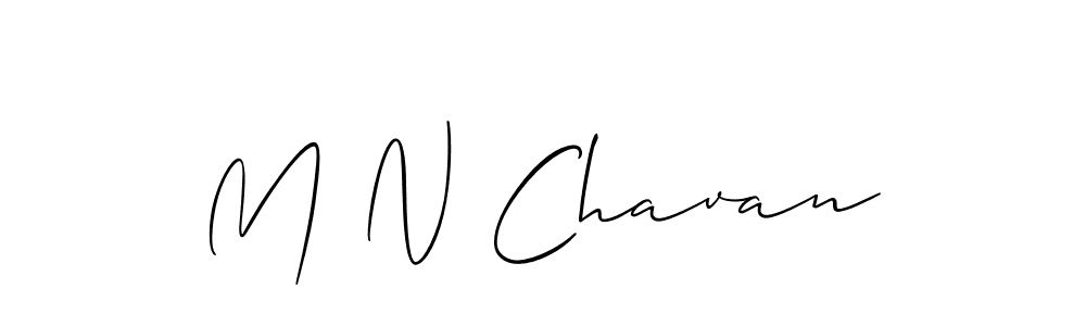 It looks lik you need a new signature style for name M N Chavan. Design unique handwritten (Allison_Script) signature with our free signature maker in just a few clicks. M N Chavan signature style 2 images and pictures png