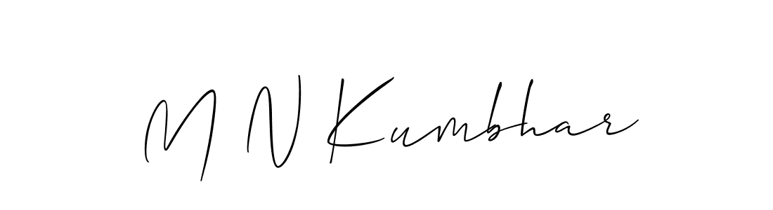 Once you've used our free online signature maker to create your best signature Allison_Script style, it's time to enjoy all of the benefits that M N Kumbhar name signing documents. M N Kumbhar signature style 2 images and pictures png
