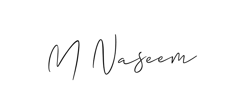 This is the best signature style for the M Naseem name. Also you like these signature font (Allison_Script). Mix name signature. M Naseem signature style 2 images and pictures png