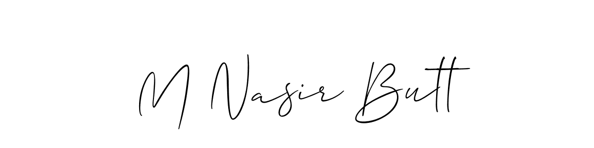 See photos of M Nasir Butt official signature by Spectra . Check more albums & portfolios. Read reviews & check more about Allison_Script font. M Nasir Butt signature style 2 images and pictures png