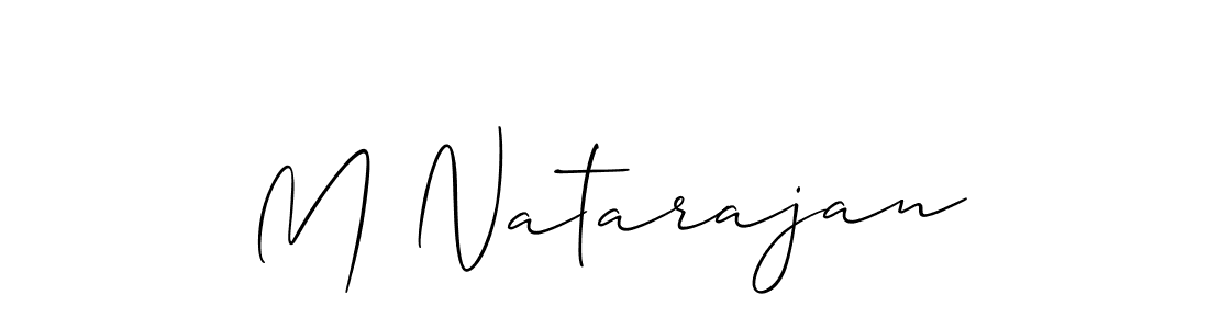 Also You can easily find your signature by using the search form. We will create M Natarajan name handwritten signature images for you free of cost using Allison_Script sign style. M Natarajan signature style 2 images and pictures png