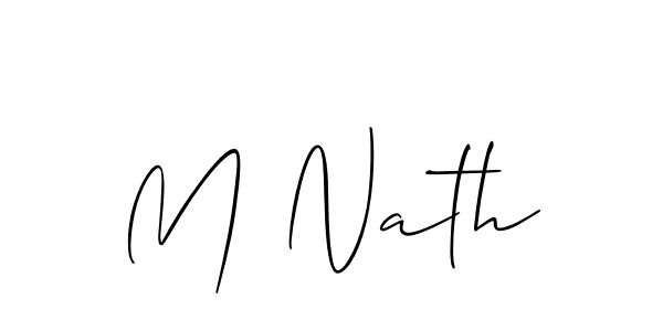 Check out images of Autograph of M Nath name. Actor M Nath Signature Style. Allison_Script is a professional sign style online. M Nath signature style 2 images and pictures png