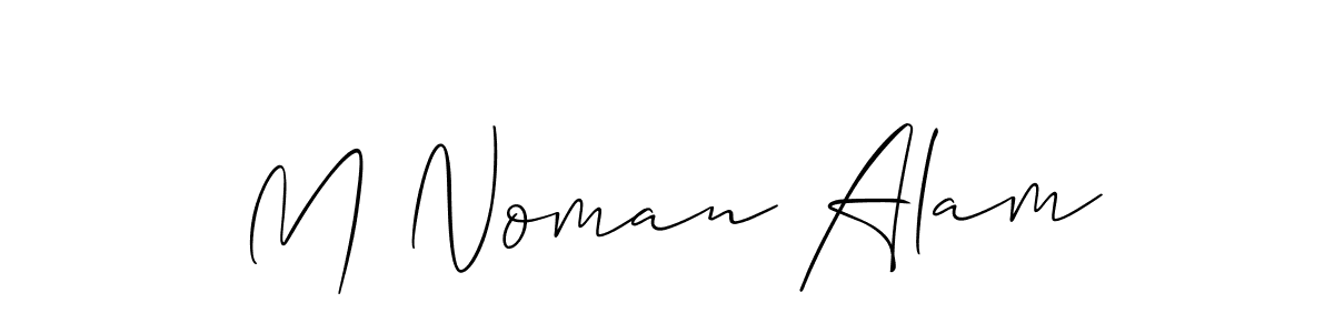 Similarly Allison_Script is the best handwritten signature design. Signature creator online .You can use it as an online autograph creator for name M Noman Alam. M Noman Alam signature style 2 images and pictures png