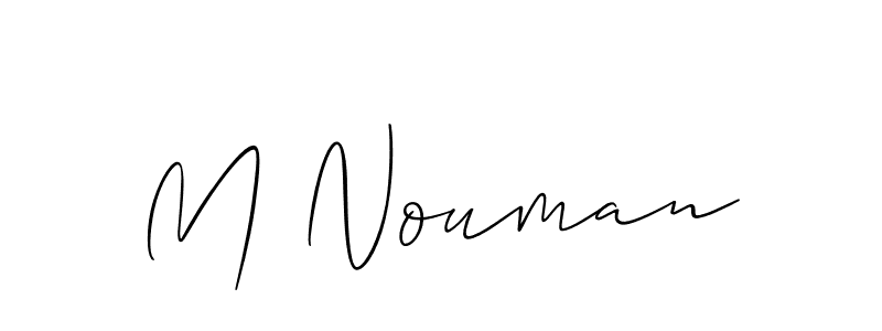 Once you've used our free online signature maker to create your best signature Allison_Script style, it's time to enjoy all of the benefits that M Nouman name signing documents. M Nouman signature style 2 images and pictures png