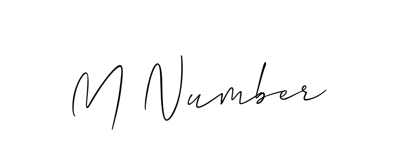 M Number stylish signature style. Best Handwritten Sign (Allison_Script) for my name. Handwritten Signature Collection Ideas for my name M Number. M Number signature style 2 images and pictures png