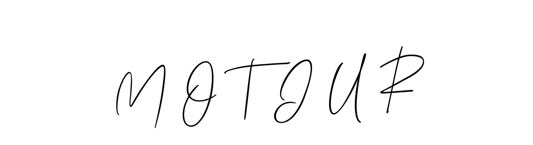 The best way (Allison_Script) to make a short signature is to pick only two or three words in your name. The name M O T I U R include a total of six letters. For converting this name. M O T I U R signature style 2 images and pictures png