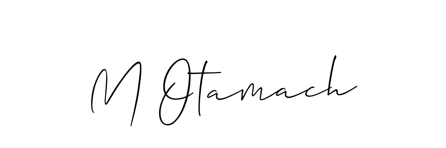 See photos of M Otamach official signature by Spectra . Check more albums & portfolios. Read reviews & check more about Allison_Script font. M Otamach signature style 2 images and pictures png