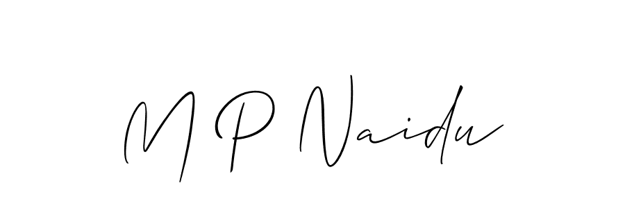 Similarly Allison_Script is the best handwritten signature design. Signature creator online .You can use it as an online autograph creator for name M P Naidu. M P Naidu signature style 2 images and pictures png