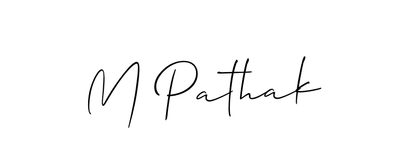 This is the best signature style for the M Pathak name. Also you like these signature font (Allison_Script). Mix name signature. M Pathak signature style 2 images and pictures png