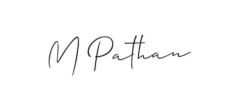 Best and Professional Signature Style for M Pathan. Allison_Script Best Signature Style Collection. M Pathan signature style 2 images and pictures png