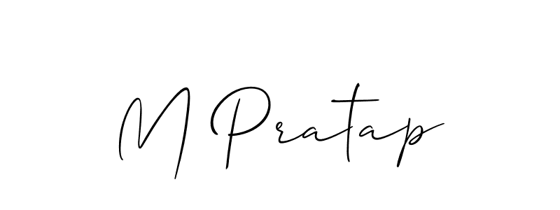 Make a beautiful signature design for name M Pratap. Use this online signature maker to create a handwritten signature for free. M Pratap signature style 2 images and pictures png