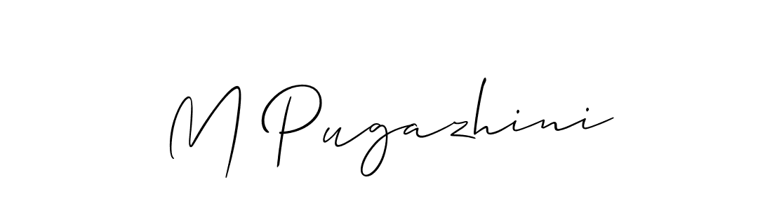 Here are the top 10 professional signature styles for the name M Pugazhini. These are the best autograph styles you can use for your name. M Pugazhini signature style 2 images and pictures png
