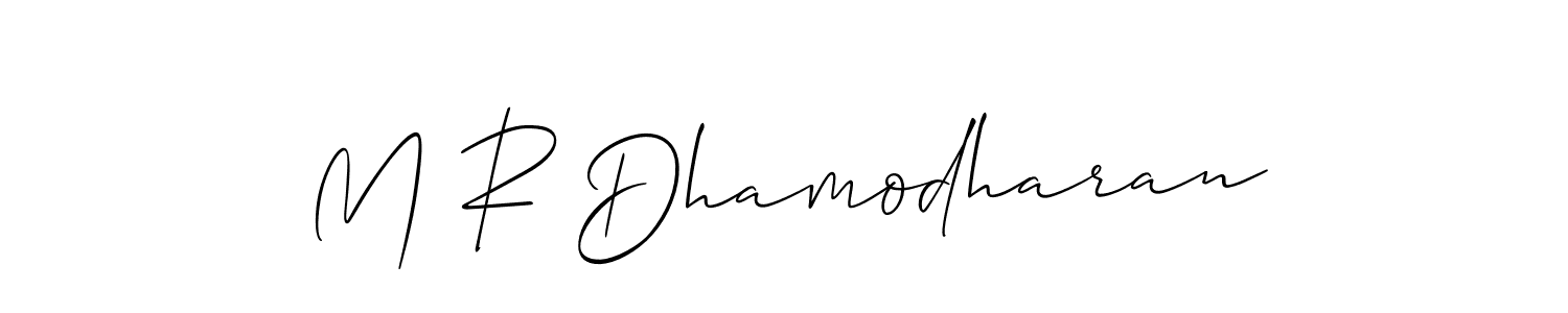 Once you've used our free online signature maker to create your best signature Allison_Script style, it's time to enjoy all of the benefits that M R Dhamodharan name signing documents. M R Dhamodharan signature style 2 images and pictures png