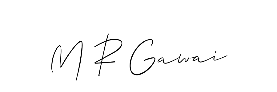 You can use this online signature creator to create a handwritten signature for the name M R Gawai. This is the best online autograph maker. M R Gawai signature style 2 images and pictures png