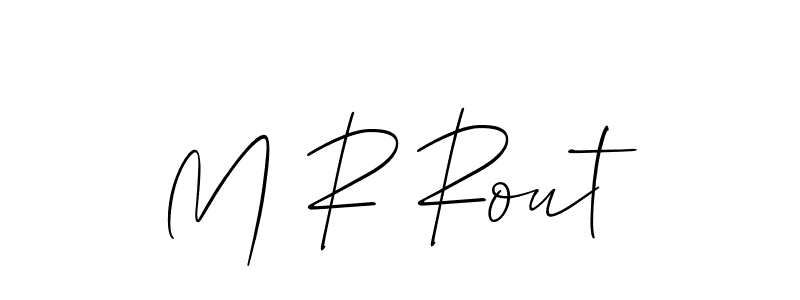 This is the best signature style for the M R Rout name. Also you like these signature font (Allison_Script). Mix name signature. M R Rout signature style 2 images and pictures png