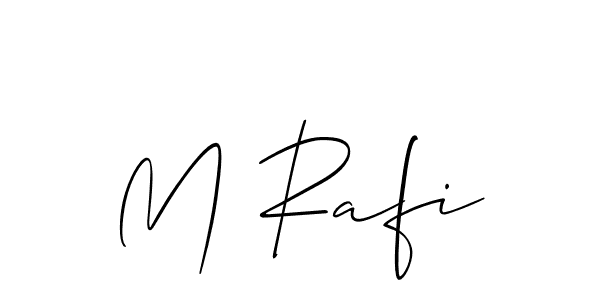 Here are the top 10 professional signature styles for the name M Rafi. These are the best autograph styles you can use for your name. M Rafi signature style 2 images and pictures png