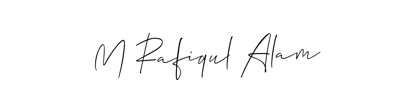 Similarly Allison_Script is the best handwritten signature design. Signature creator online .You can use it as an online autograph creator for name M Rafiqul Alam. M Rafiqul Alam signature style 2 images and pictures png