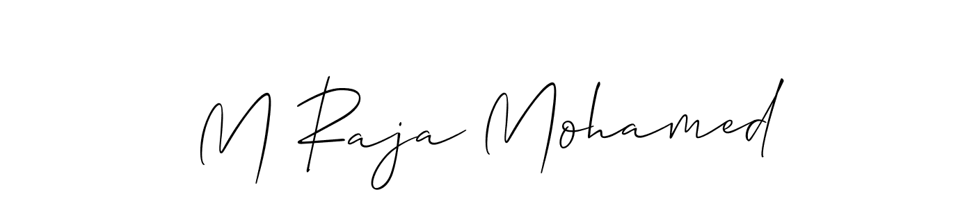Similarly Allison_Script is the best handwritten signature design. Signature creator online .You can use it as an online autograph creator for name M Raja Mohamed. M Raja Mohamed signature style 2 images and pictures png