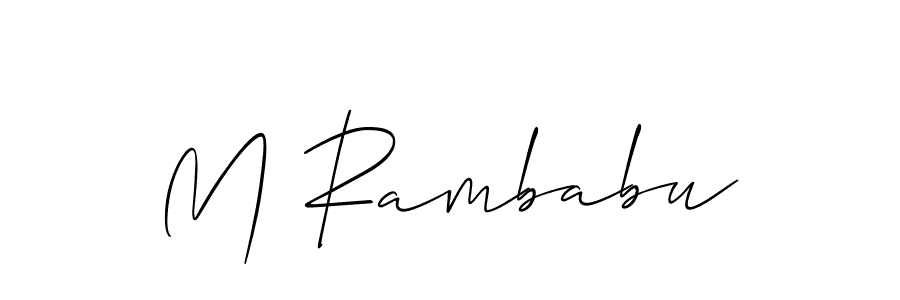 Check out images of Autograph of M Rambabu name. Actor M Rambabu Signature Style. Allison_Script is a professional sign style online. M Rambabu signature style 2 images and pictures png