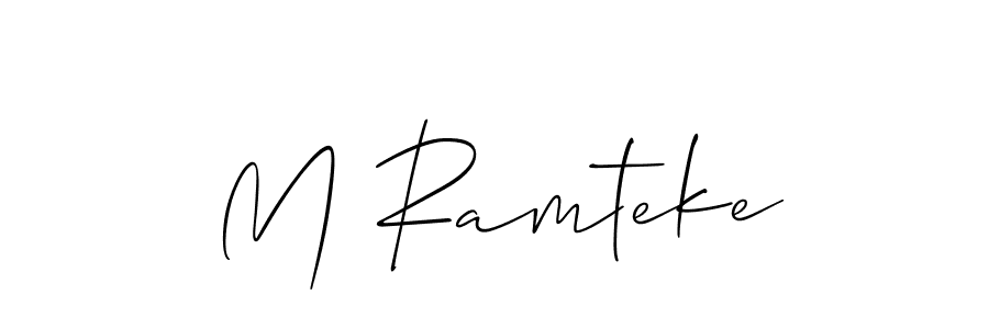 See photos of M Ramteke official signature by Spectra . Check more albums & portfolios. Read reviews & check more about Allison_Script font. M Ramteke signature style 2 images and pictures png