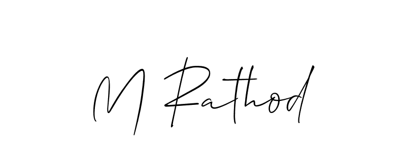 How to Draw M Rathod signature style? Allison_Script is a latest design signature styles for name M Rathod. M Rathod signature style 2 images and pictures png