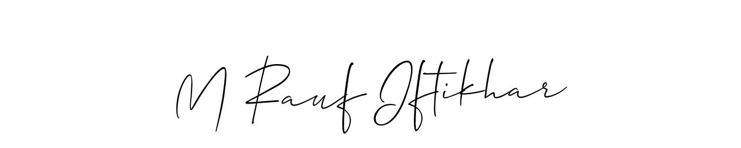 Here are the top 10 professional signature styles for the name M Rauf Iftikhar. These are the best autograph styles you can use for your name. M Rauf Iftikhar signature style 2 images and pictures png